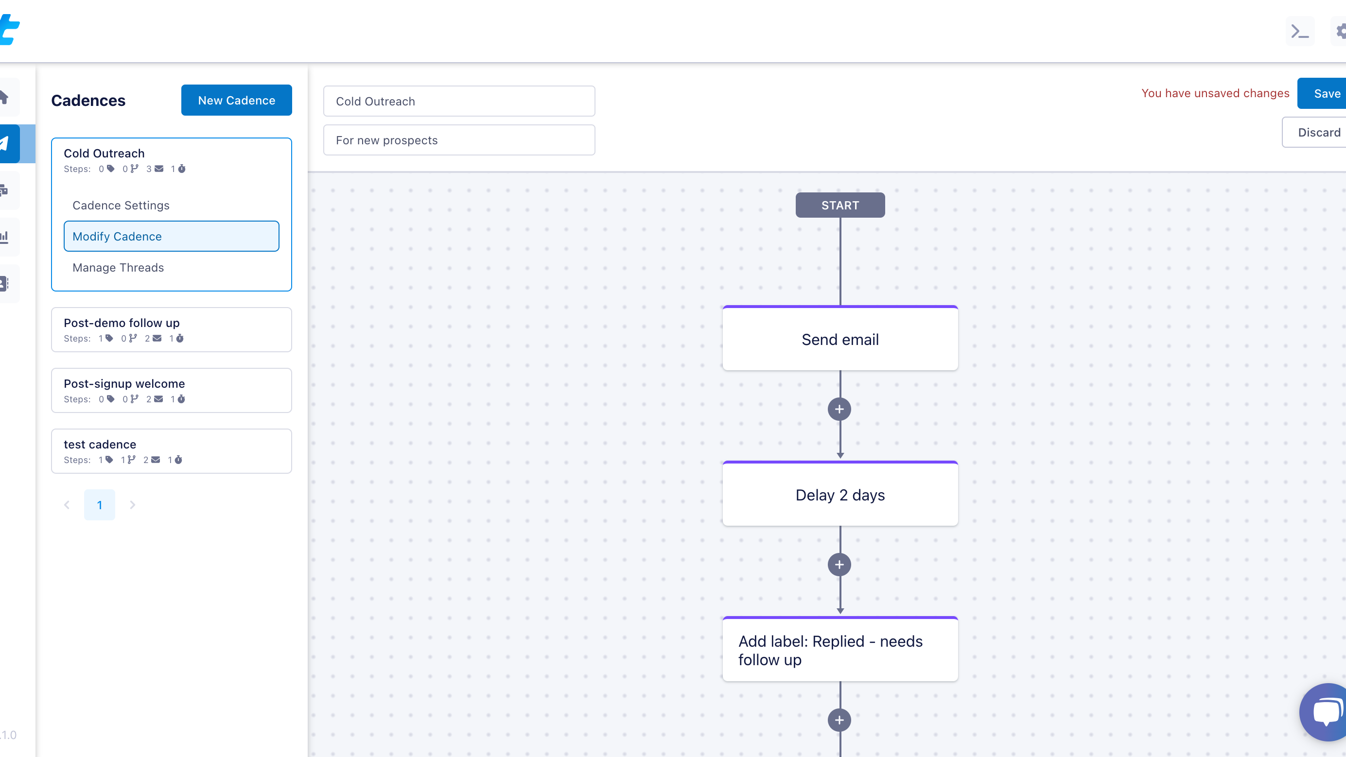 Enroll contacts in email sequences